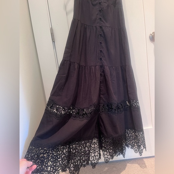 H&M Black Lace cut out dress - Picture 9 of 12